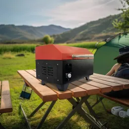 Versatile LED Control Outdoor BBQ Wood Pellet Grill