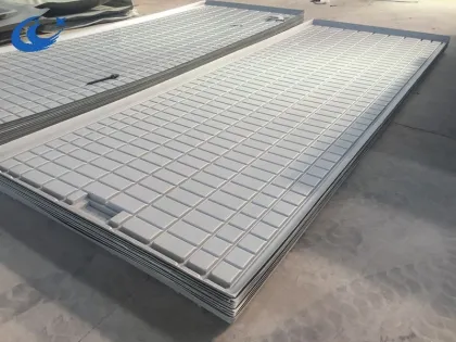 4x8 Hydroponic Floating Trays for Nursery Drain System