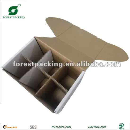 FOOD CANS PACKAGING BOX WITH PARTITION