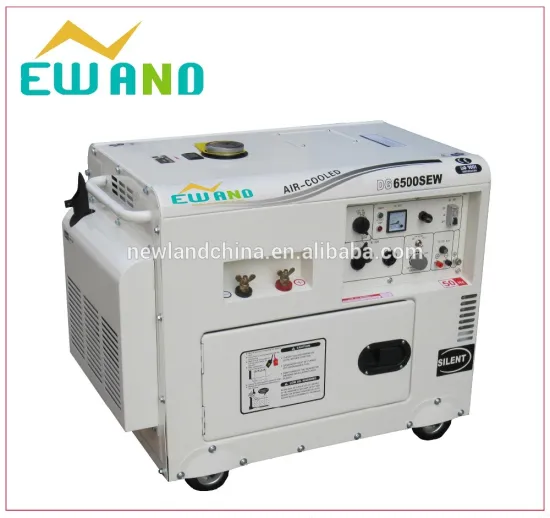 Electric welding diesel portable generator 186F set in hot sale (silent type)6500