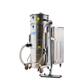 CLEANVAC 380V Anti-Explosion Industrial Vacuum Cleaner for Cement Plant Workshop