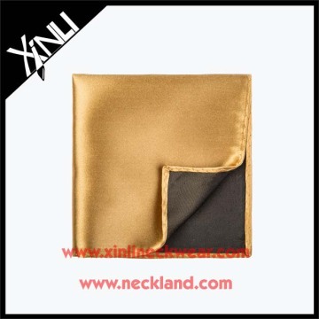 Shengzhou Factory Men Suit 100% Silk Jacquard Woven Handkerchief Gift Box