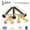 Yellow Zinc Pozi Chipboard Wood self Tapping Screws