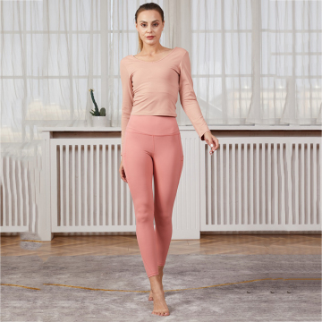 Fitness Yoga Sets Long Sleeve Fitness Women Sportswear
