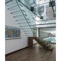 MS2025 تصميم الدرج المعلق الزجاجي الحديث
