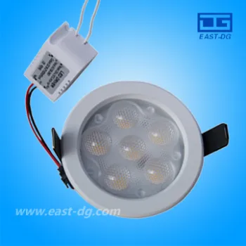Frosted 6W LED Down Light, Recessed Ceiling Light