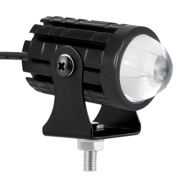 Motorcycle Fog Light Spotlight Headlamp LED Two-Color Waterproof 12-80V