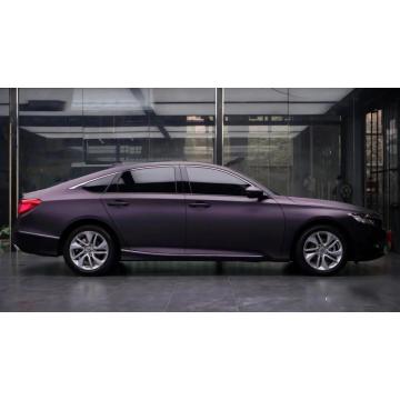 Ultra Matte Black to Purple Discoloration In water Car Wrap Film