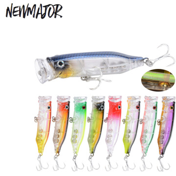 Newmajor 7CM/9G Popper Laser Lure for Sea Fishing