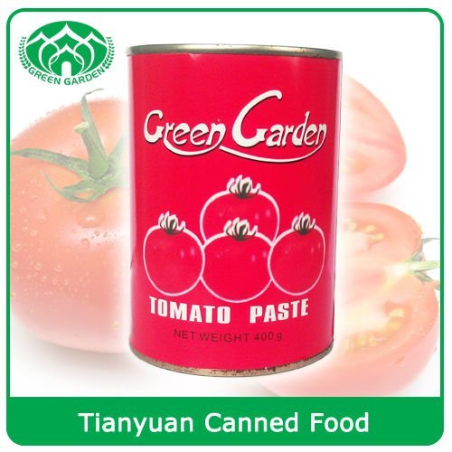 400g Fresh Canned Tomato Paste 28-30%