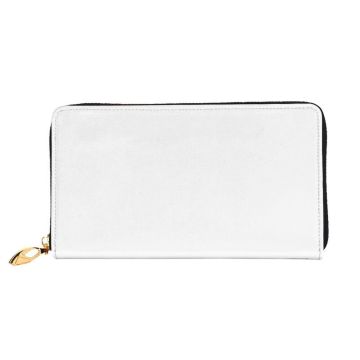 Free Printing PU Leather Long Wallet Sublimation Blanks for Women