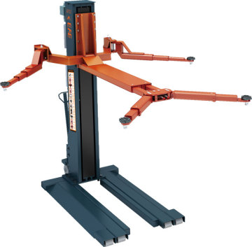 Removable single pos car lift