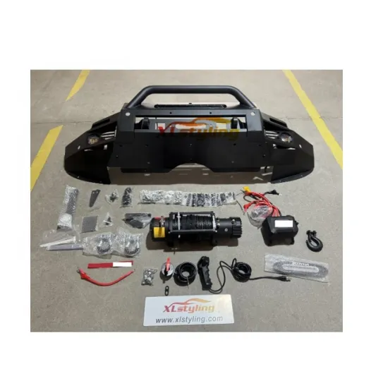 Universal Steel Front Bumper for New Defender 90 Facelift Car Body Kit