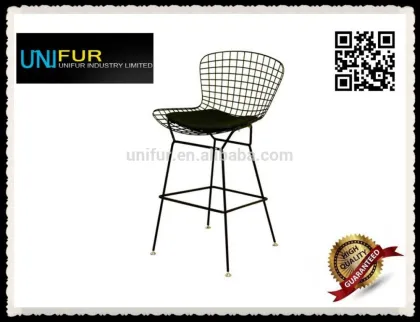 Harry Bertoia,replica PVC upholstered Wire Bar Stool