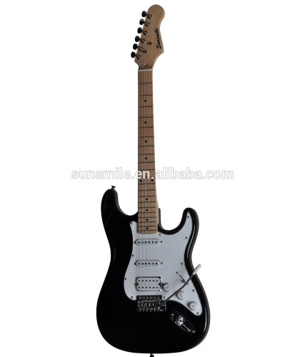 Sunsmile Guitar/ Black Color Electric Guitar Sst 20, High Quality ...