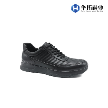 Ανδρικά ελαφριά δερμάτινα παπούτσια που αναπνέουν