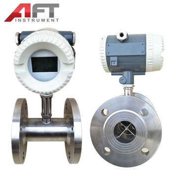 High Accuracy OEM ODM 50mm Diesel Oil 316L Liquid Flange Turbine Flow Meter China
