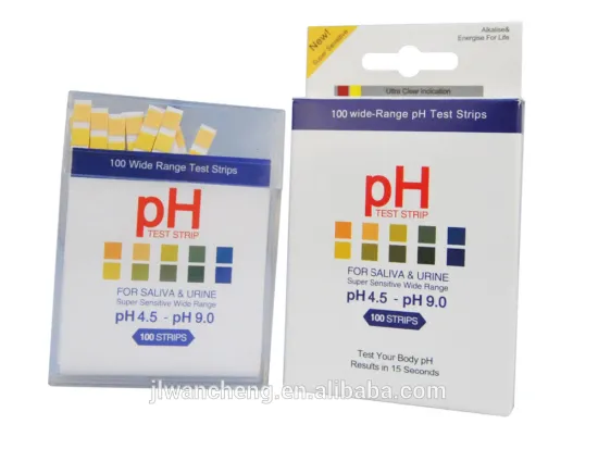 ph color chart, FDA pool water analysis