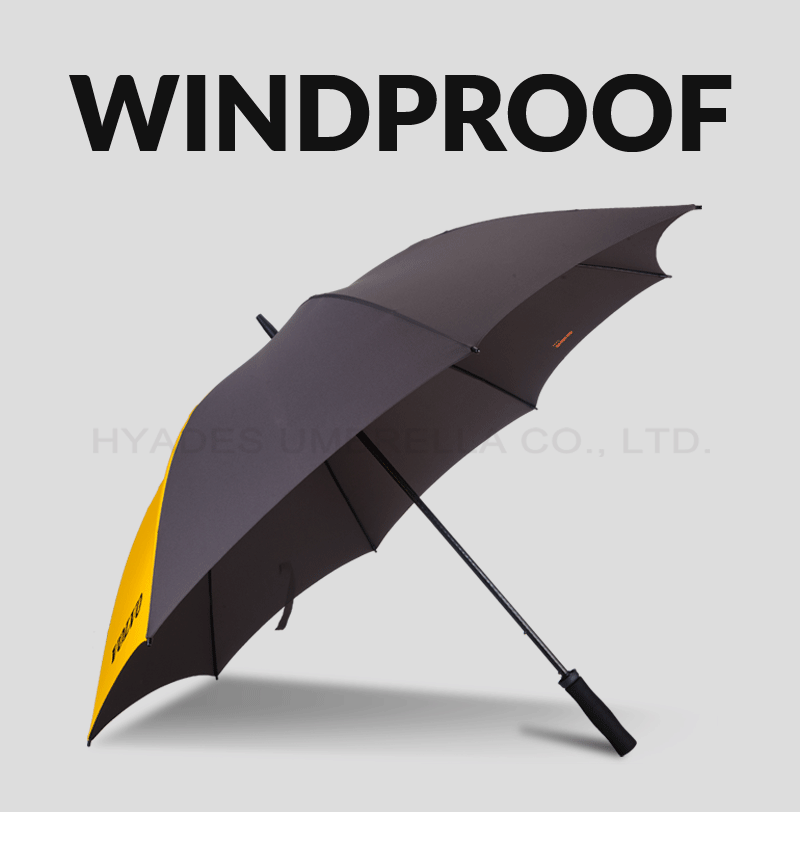 Windproof Logo Golf Umbrella