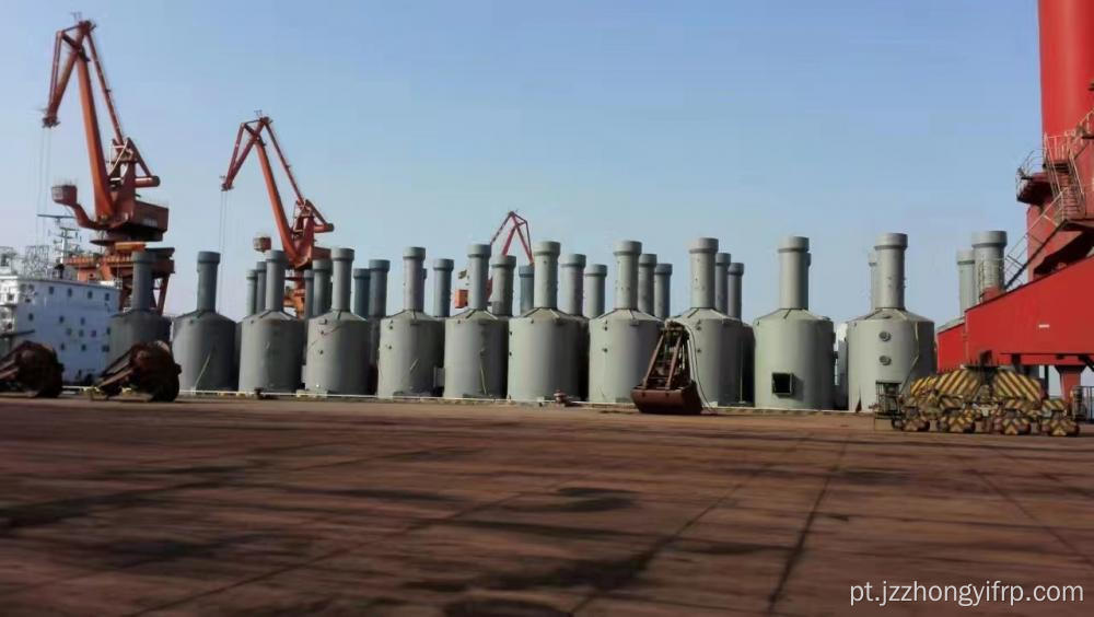 Equipamento de proteção ambiental de lavagem FRP