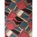 Geometric Rayon Poplin 45s Printing Broad Width Fabric