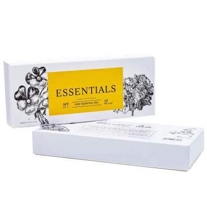 Pure Essentials 100% Natural Organic Essential Oils Gift Set