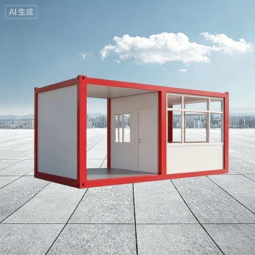 Lightweight Folding Guardhouse for Flexible Deployment