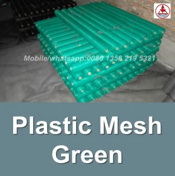 china factory south america popular green plastic nets for window screen