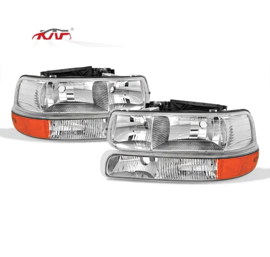 OEM Style Head Lamp Assembly GM2502187 GM2503187 for Chevy Suburban & Silverado 1999-2002