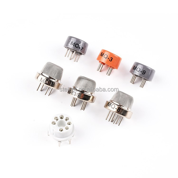 Sensor Seri Mq: Sensor Soket 6-pin Dan 7-pin-mq2, Mq3, Mq4, Mq5, Mq6 ...