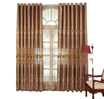 European Style Golden Curtain Fabrics: Elevating Luxury in Living Rooms and Bedrooms