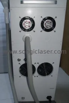 Vertical Long Pulse Yag Laser Hair Removal Machine, Vascular Lesion Treatment Equipment