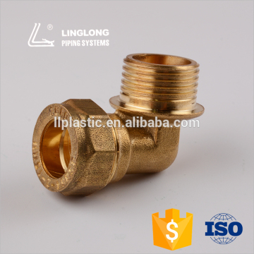 Copper pipe fittings copper male elbow