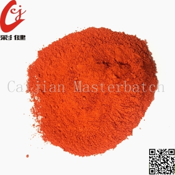 Poudre de tuyau orange en PVC