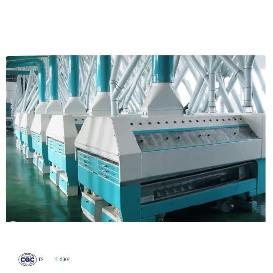 White Cleaned Rice Flour Production Line