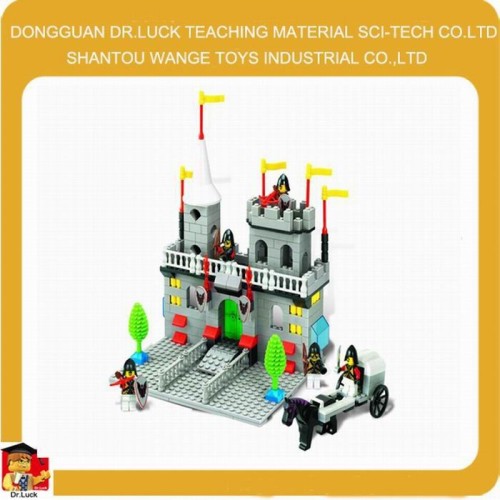 Factory price brick factory intelligent ABS hot plastic toy castle block with EN71