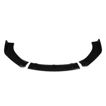 Universal PP Plastic Carbon Fiber Front Bumper Splitter Lip for All Cars - Honghang Wholesale Automotive Parts
