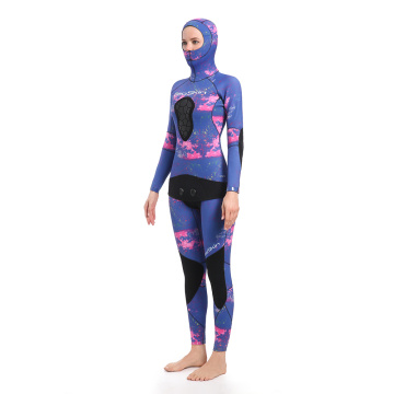 Seaskin Womens Two Pieces Neoprene Spearfishing Wetsuits