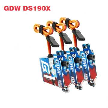 GDW DS190X 11.5KG Torque Metal Shell Steel Gear Model Airplane Fixed Wing Glider Digital Servo: Specifications and Features