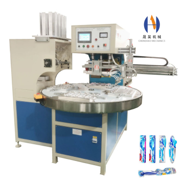 PVC Paper Card Blister Packaging Machine for Toothbrushes