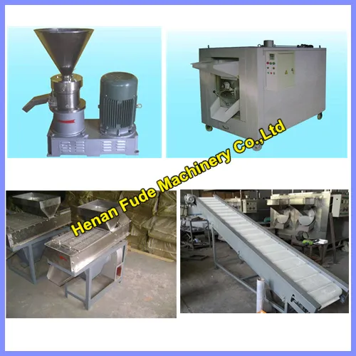 peanut butter processing line 100kg/h