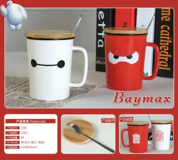 Ceramics Baymax Face Coffee Mug