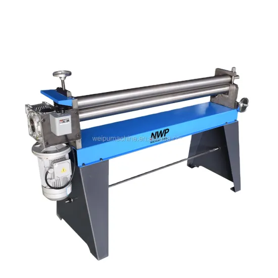 China's Latest W11G Small Electric Pipe Metal Sheet Rolling Machine Now Available for Sale