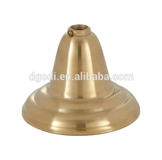 High precision custom brass LED light parts brass fixture canopy