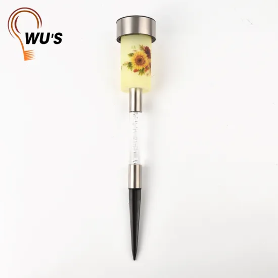 3D Stable performance solar stick light solar cells for garden lights