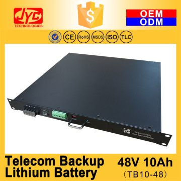 New 1U 48V 10Ah Telecom Backup lipo Lithium Iron phosphate battery