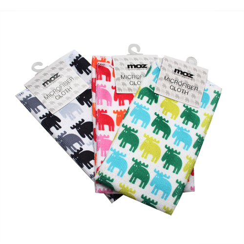 Custom Hot-sale 30*40cm printing household clean cloth