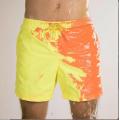 Change color in water Custom logo beach gym shorts pants