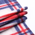 Fleece Brush Printed Knit French Terry Fabric