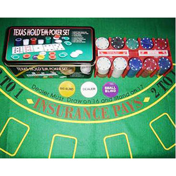 Texa Hold'em Poker Chips Set